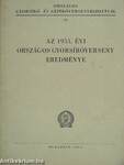 Az 1951. évi országos gyorsíróverseny eredménye