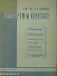 Megyei és Városi Statisztikai Értesítő 1964. augusztus