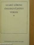 Szabó Lőrinc összegyűjtött versei II. (töredék)