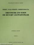 Német nyelvészeti chrestomatia