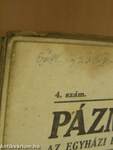 Pázmány Péter 1923. január-december