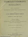 Természettudományi Közlöny 1906. január-december