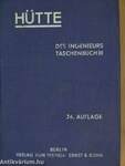 "Hütte" Des Ingenieurs Taschenbuch III. (töredék)