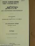 "Hütte" Des Ingenieurs Taschenbuch III. (töredék)