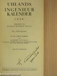 Uhlands Ingenieur-Kalender 1936