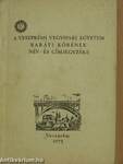 A Veszprémi Vegyipari Egyetem baráti körének név- és címjegyzéke