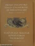 Első olasz-magyar könyvtáros találkozó