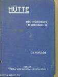 Hütte - Des Ingenieurs Taschenbuch II. (Töredék)