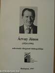 Árvay János (1924-1996) műveinek válogatott bibliográfiája