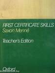 First Certificate Skills - Teacher's Edition