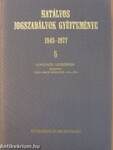 Hatályos jogszabályok gyűjteménye 1945-1977. 6. (töredék)
