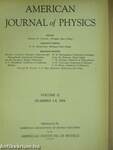 American Journal of Physics 1954 (nem teljes évfolyam)