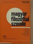 Magyar Filozófiai Szemle 1981/5.