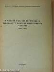 A magyar műszaki egyetemeken elfogadott doktori disszertációk jegyzéke 1958-1963.