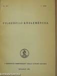 Filozófiai közlemények 1974/1.