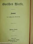 Goethes Werke in sechzehn Bänden 4-5. (gótbetűs)