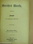 Goethes Werke in sechzehn Bänden 14-16. (gótbetűs)