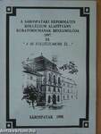 A Sárospataki Református Kollégium Alapítvány Kuratóriumának beszámolója 1997.