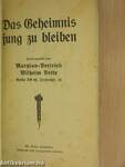 Das Geheimnis jung zu bleiben (gótbetűs)