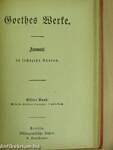 Wilhelm Meisters Lehrjahre 1-8. (gótbetűs)