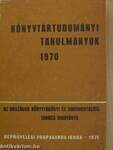 Könyvtártudományi tanulmányok 1970.