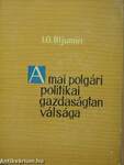 A mai polgári politikai gazdaságtan válsága