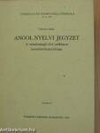 Angol nyelvi jegyzet