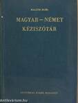 Magyar-német kéziszótár