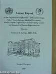 Annual Report of the Department of Obstetrics and Gynaecology Albert Szent-Györgyi Medical University World Health Organization Collaborating Centre for Research in Human Reproduction