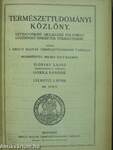 Természettudományi Közlöny 1924. január-december/Pótfüzetek a Természettudományi Közlönyhöz 1923-1924. január-december