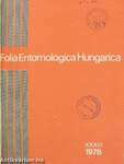 Folia Entomologica Hungarica 1978.