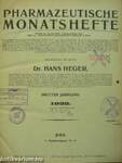 Pharmazeutische Monatshefte 1922 III. Jahrgang 1-12.-1923 IV. Jahrgang 1-12. (teljes évfolyamok)