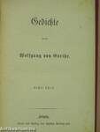 Goethe's Gedichte I-II. (gótbetűs)