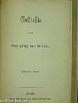 Goethe's Gedichte I-II. (gótbetűs)