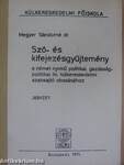 Szó- és kifejezésgyűjtemény