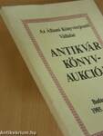 Az Állami Könyvterjesztő Vállalat antikvár könyvaukciója Budapesten 1985 májusában