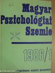 Magyar Pszichológiai Szemle 1986/1-6.