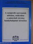 A nonprofit szervezetek adózása, működése a számviteli törvény hatálybalépését követően