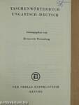 Taschenwörterbuch Ungarisch-Deutsch