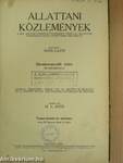 Állattani Közlemények 1934/1-4.