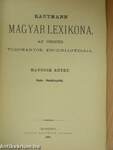 Rautmann Magyar Lexikona 1880-1884. (nem teljes sorozat)
