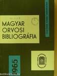 Magyar Orvosi Bibliográfia 1965/5.