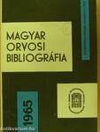 Magyar Orvosi Bibliográfia 1965/6.