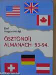 Első magyarországi ösztöndíj almanach 1993-94