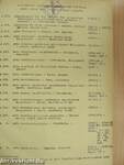 A Budapesti Orvostudományi Egyetem Könyvtára 1957. évben járó folyóiratainak jegyzéke