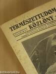 Természettudományi Közlöny 1940. (nem teljes évfolyam)/Pótfüzet a Természettudományi Közlönyhöz 1940. (nem teljes évfolyam)