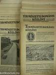 Természettudományi Közlöny 1932., 1937-1940., 1944. (vegyes számok) (31 db)