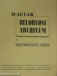 Magyar Belorvosi Archivum és Ideggyógyászati Szemle 1953. január-december