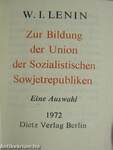 Zur Bildung der Union der Sozialistischen Sowjetrepubliken (minikönyv)