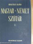 Magyar-német szótár I. (töredék)